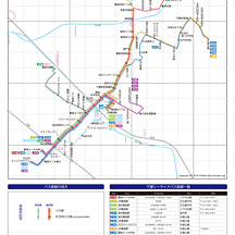 千葉シーサイドバス路線図 2018年5月26日版