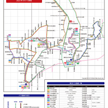東洋バス路線図 2023年9月1日版
