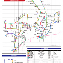東洋バス路線図 2024年5月1日版