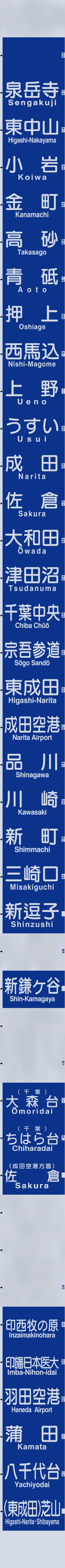 KSWeb - 京成電車 方向幕シミュレーター