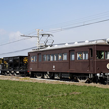 上信電気鉄道デハ101形 バラスト工臨