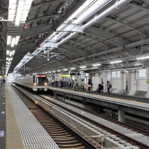 京成押上線 曳舟駅付近の高架化完成