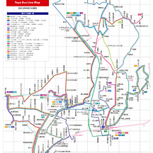 東洋バス路線図 2012年9月1日版