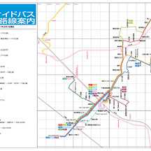 千葉シーサイドバス 路線一覧110501 ＋路線図