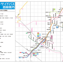 千葉シーサイドバス路線図 2015年4月18日版