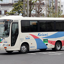 京成バス0800号車 高速バス仕様のリエッセ