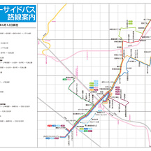 千葉シーサイドバス路線図 2017年6月12日版