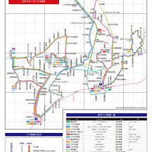 東洋バス路線図 2018年3月16日版