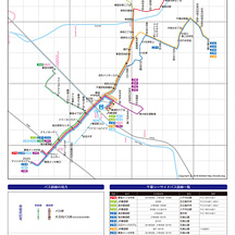 千葉シーサイドバス路線図 2018年5月26日版