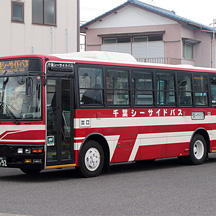 千葉シーサイドバス1592号車 さようならKC-MK219J