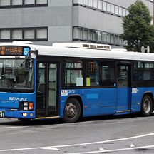 ちばグリーンバス 豪雨被害と復旧支援車両たち