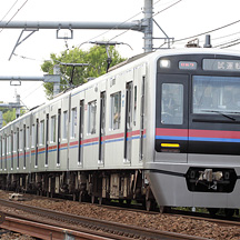 京成3050形3052編成・3053編成 赤と青の京成カラーに変更