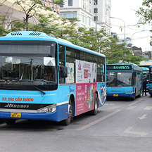 ベトナム 首都ハノイを走る路線バス - 乗車編