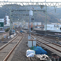 京急久里浜線 京急久里浜駅の配線変更