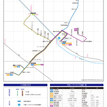 千葉シーサイドバス路線図 2026年10月1日版